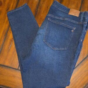 Madewell Women's Dark Blue Skinny Jeans